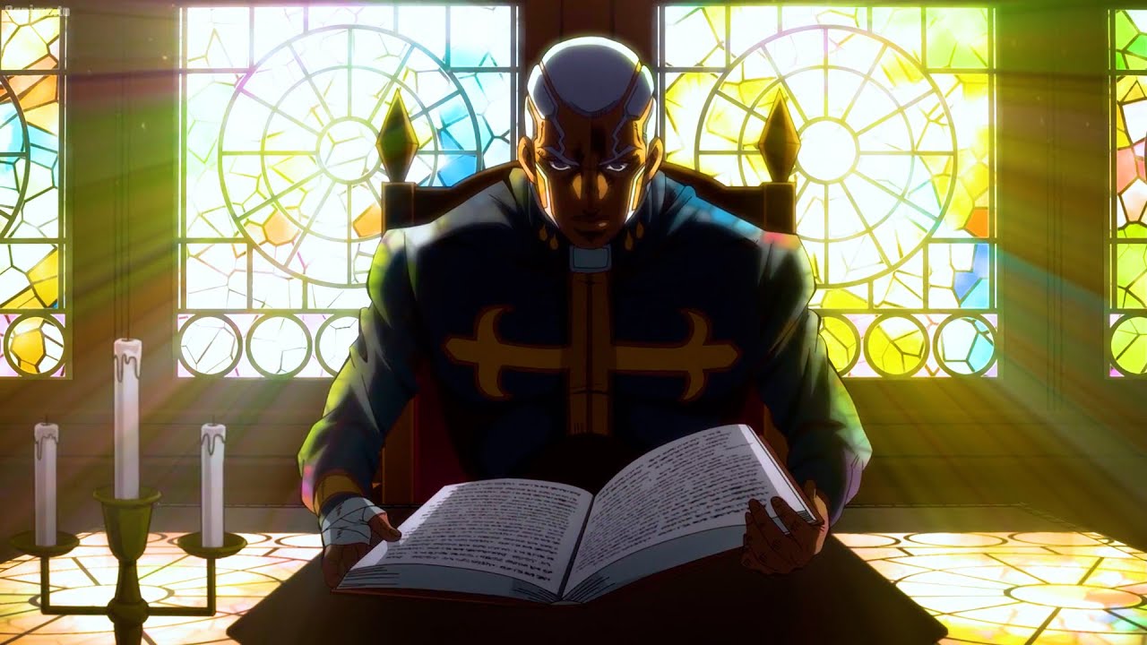 ジョジョ-Pucci sends an army of Stand users to kill Jolyne to cover up the lead on Jotaro