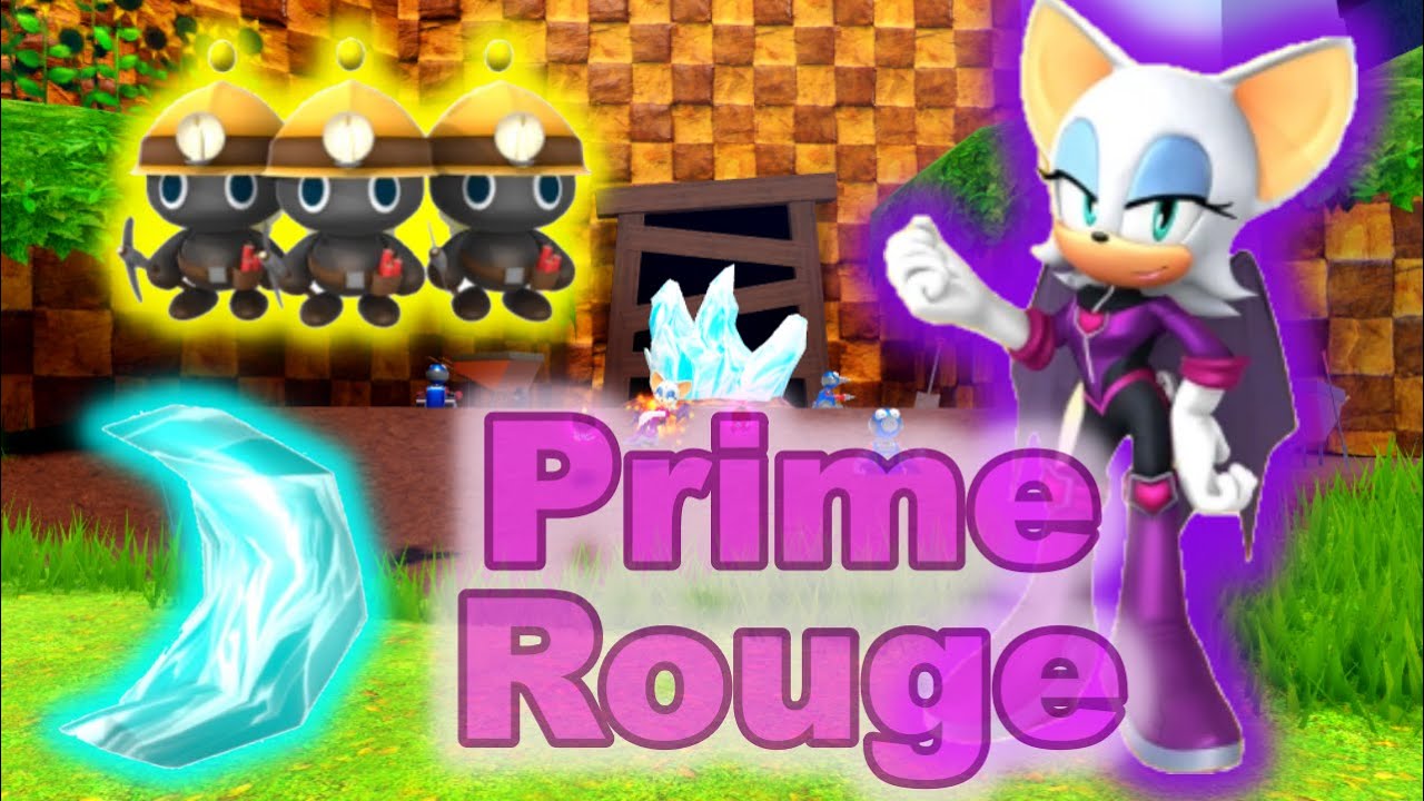 ムーンストーンを集めてプライムルージュをゲットしよう！🌙【Roblox / ロブロックス】【ソニックスピードシミュレーター】