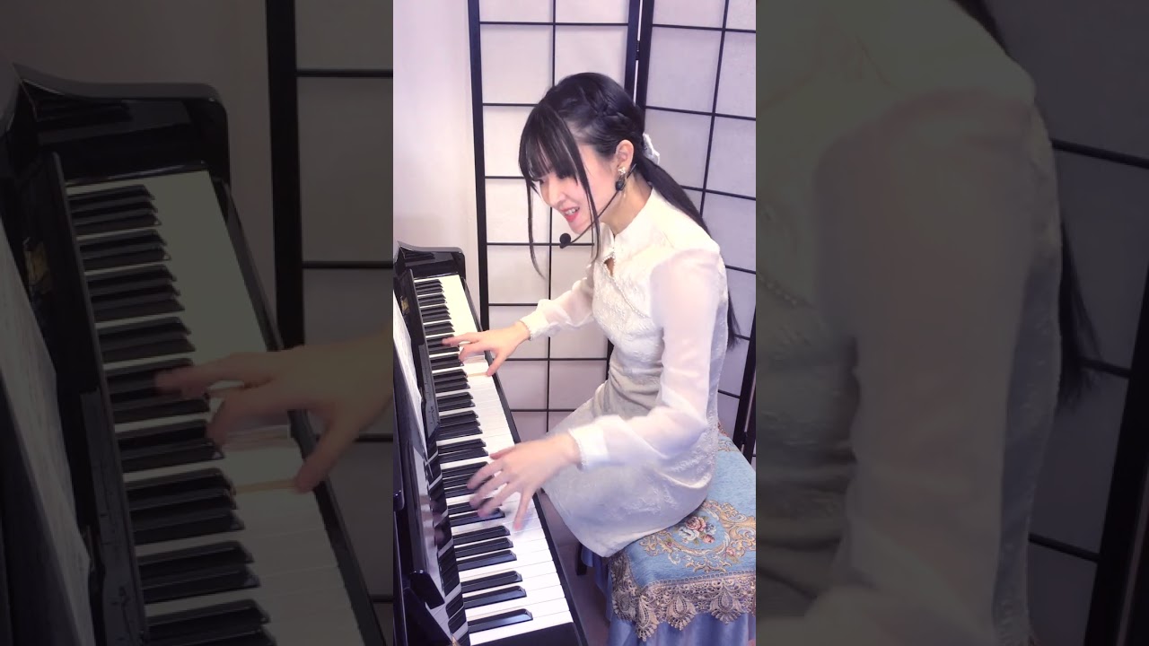 『切り傷/Kirikizu』ダンまちⅣ ED【Piano弾き語り】sajou no hana_covered by 鈴木歌穂 #Shorts