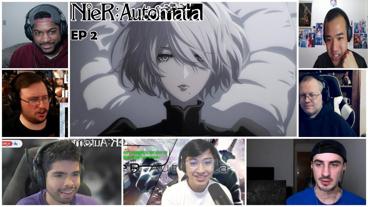NieR:Automata Ver1.1a Episode 2 | Reaction Mashup