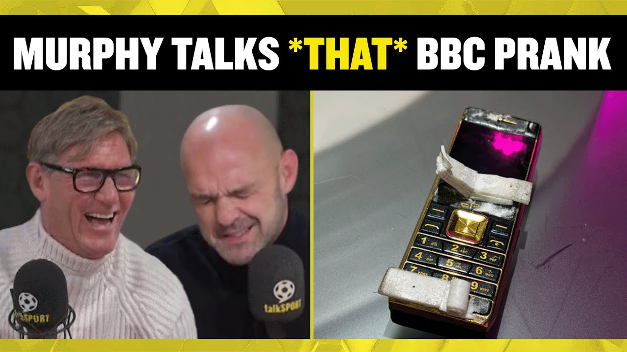 Danny Murphy Admits He Checked His Phone as Porn Prank Noise Played 🤣📱