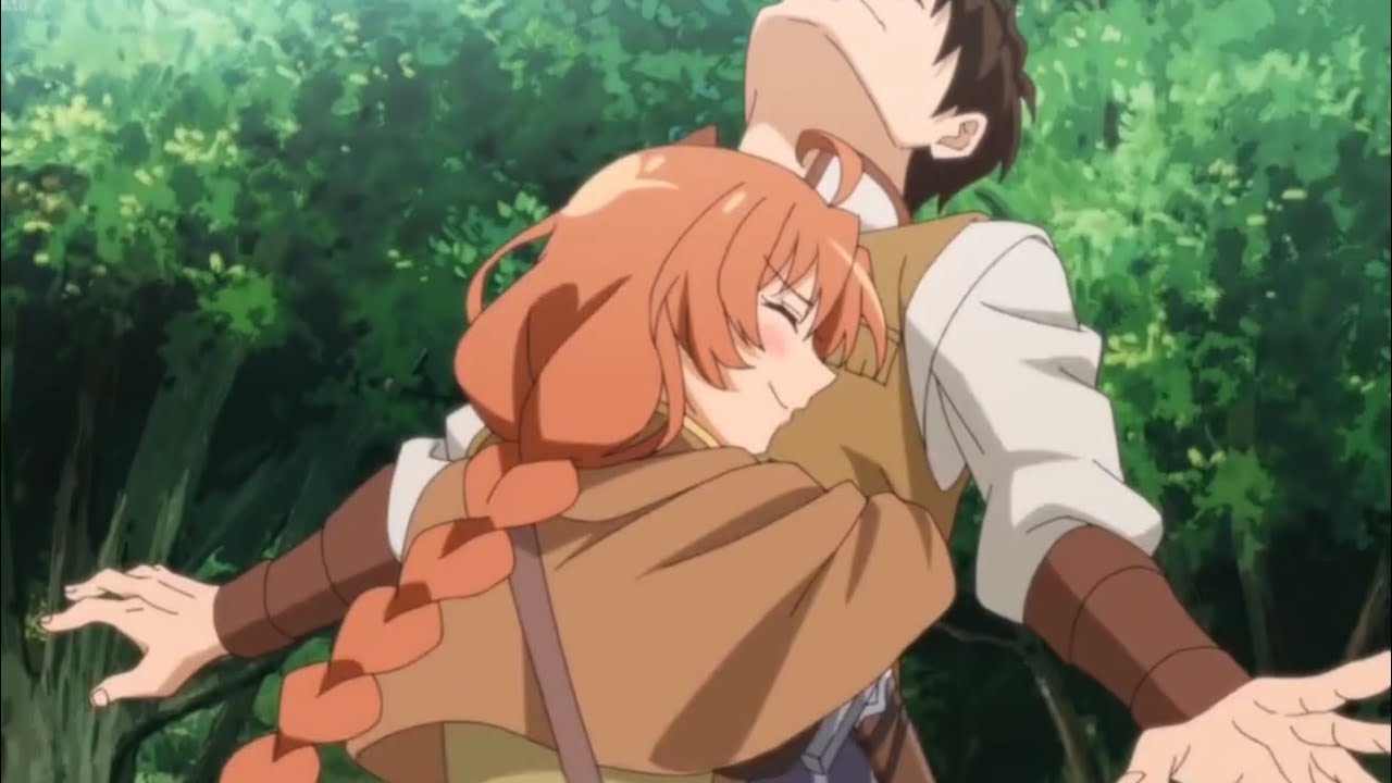 He called her by name and she hugged him~