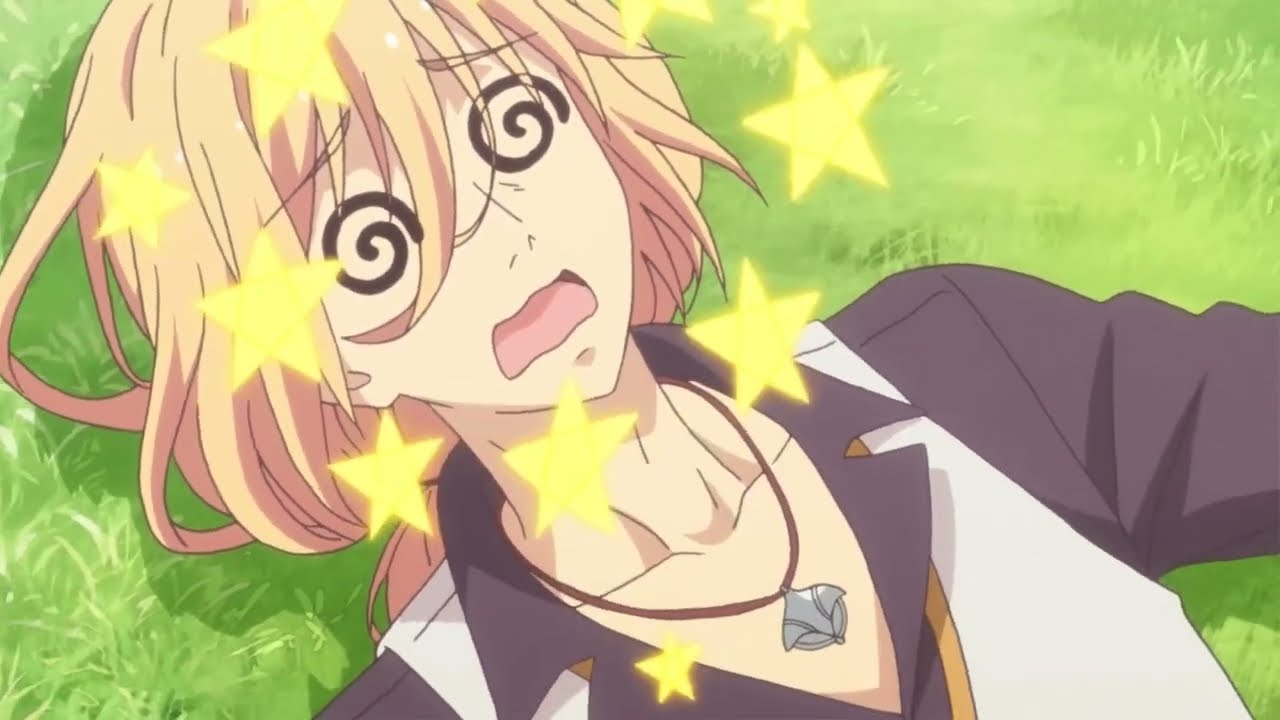 Arter gets Knocked Out (Swirly Eyes and Circling Stars)