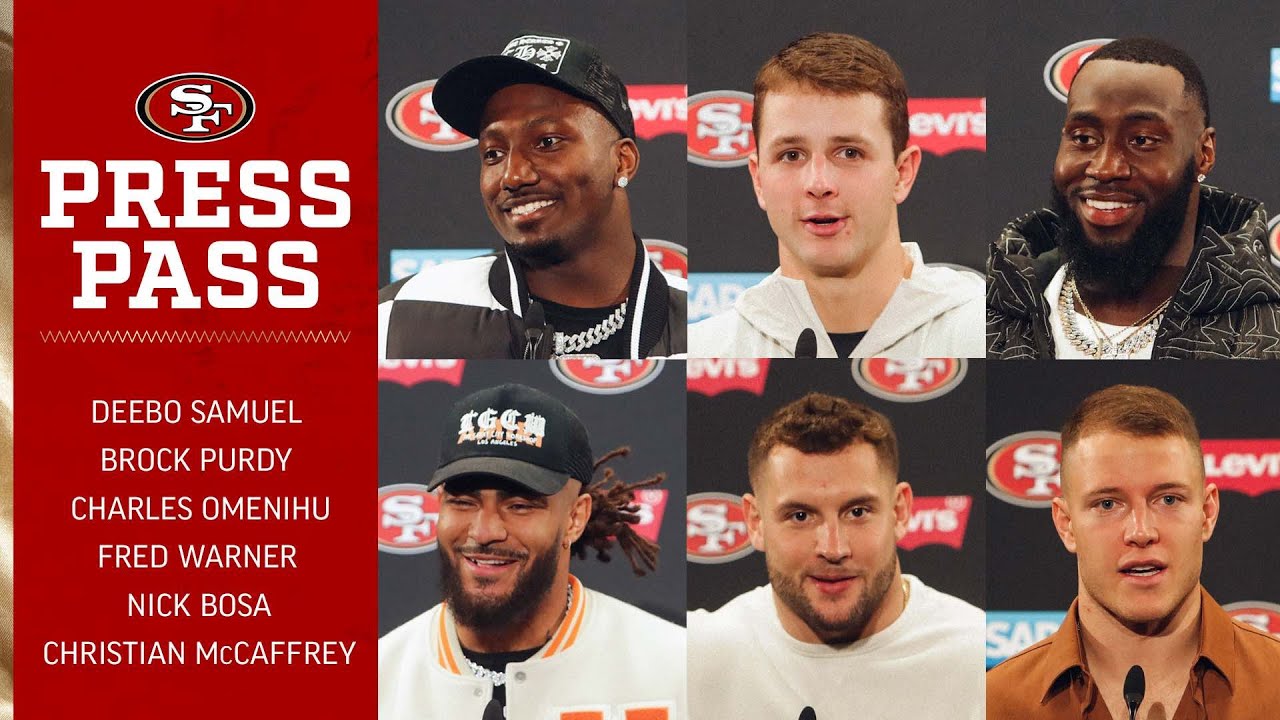 Purdy, Samuel, McCaffrey, Bosa, Warner, Omenihu Talk Wild Card Victory | 49ers