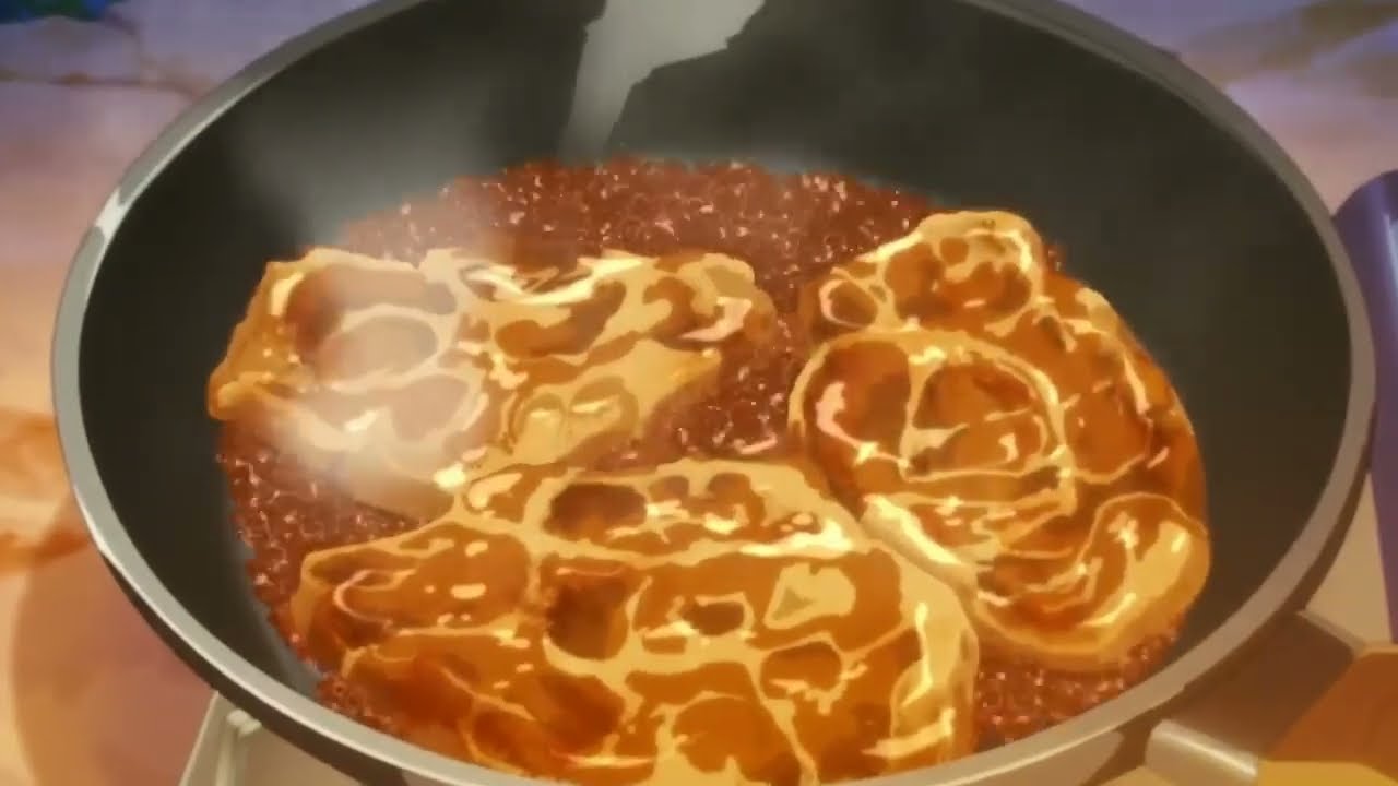 Subduing Legendary Monster with Food ! // Campfire Cooking in Another World