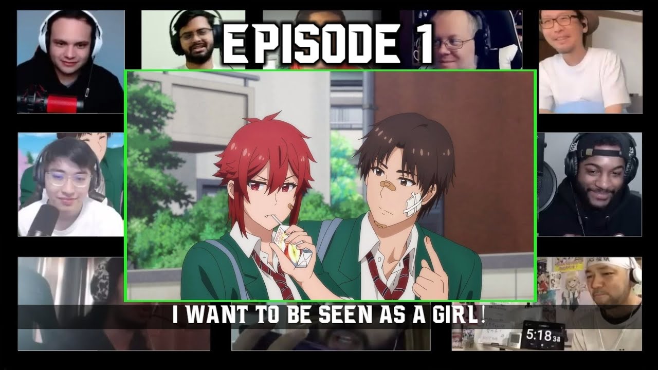 Tomo Chan Is A Girl Episode 1 - Reaction Mashup | トモちゃんは女の子
