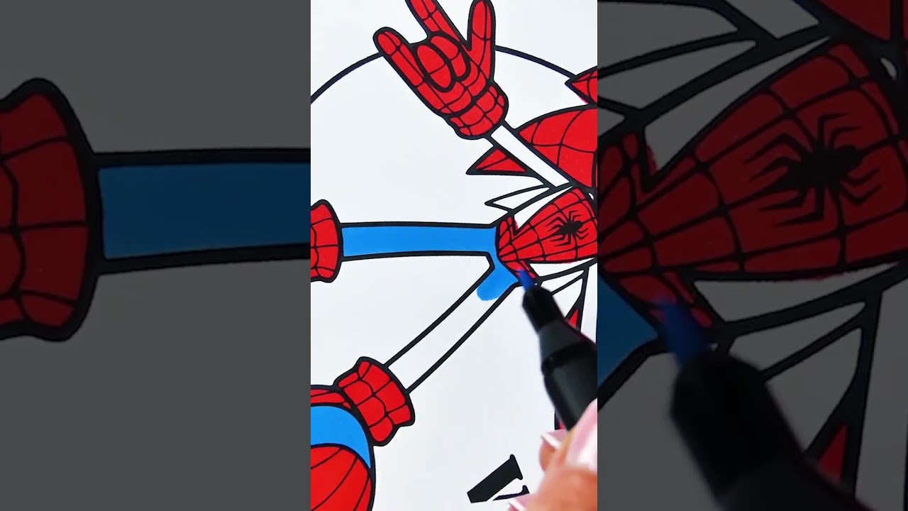 Sonic Prime VS Sonic Spider-Man Coloring | @drawandcolortv