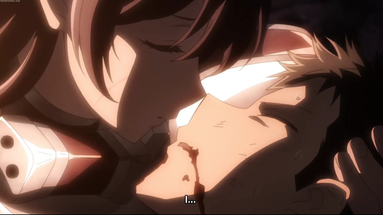 Raelza kisses Saitou & makes him drink potion directly from her mouth 💋😳❤ ~ Handyman Saitou EP 02