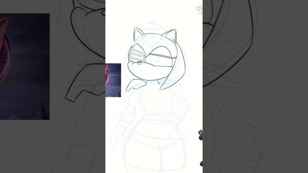 🎨🕒 RUSTY R0SE 🦾🤖 TIMELASPE (💎 SONIC PRIME)