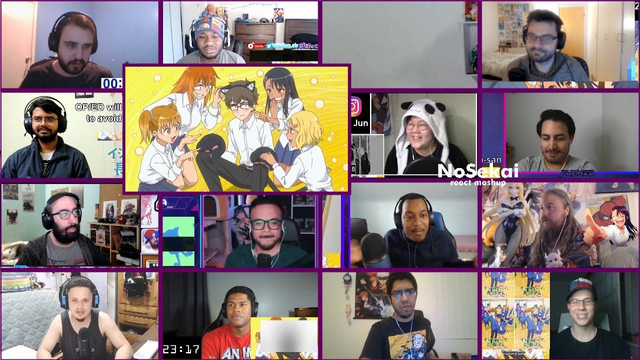 Don't Toy with Me Miss Nagatoro 2nd Attack ED「MY SADISTIC ADOLESCENCE♡」-React Mashup(イジらないで、長瀞さんED2)