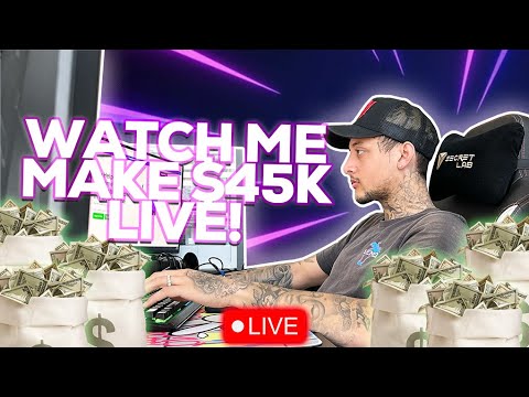 WATCH ME MAKE $45,000 LIVE DAY TRADING SPX