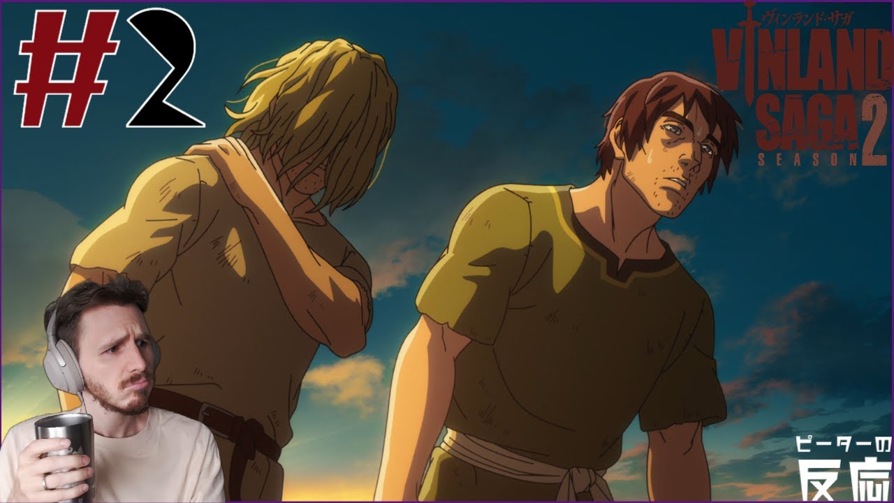 ピーターの反応 【ヴィンランド・サガ 2期】 2話 Vinland Saga Season 2