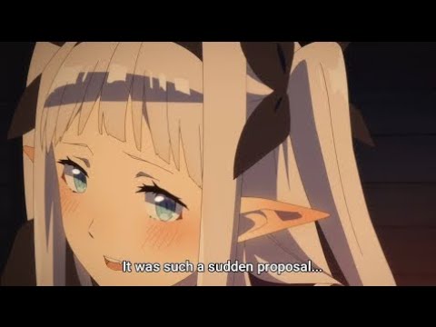 街雄はヴァンパイアのるるしにプロポーズし、ずっと一緒にいてほしいと頼む - Farming Life in Another World 異世界のんびり農家 | Isekai Nonbiri Nouka