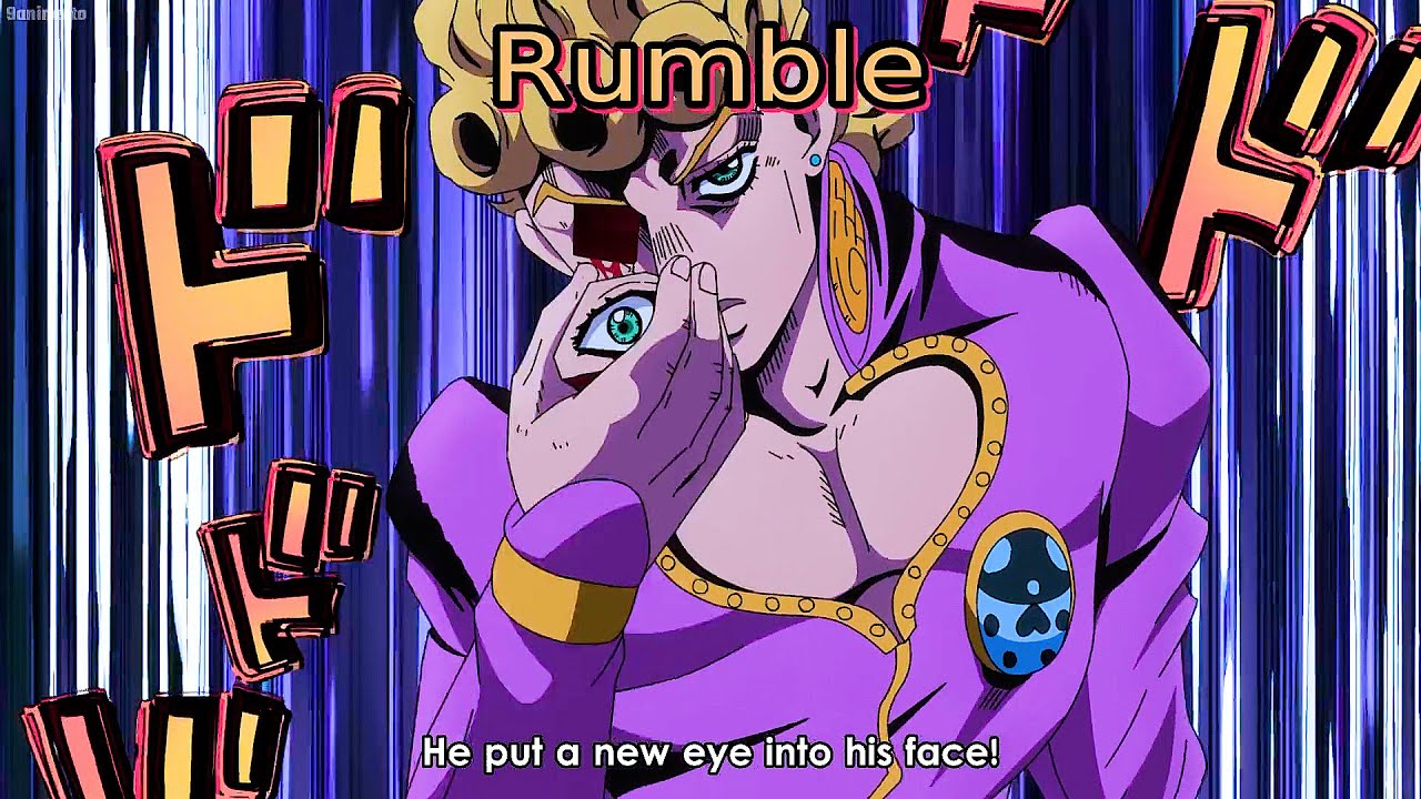 ジョジョ-ブチャラティはプロシュートの人生を終わらせ、古典的なイタリアの敬礼で幕を閉じま|Bucciarati end Prosciutto with a classic Italian salute