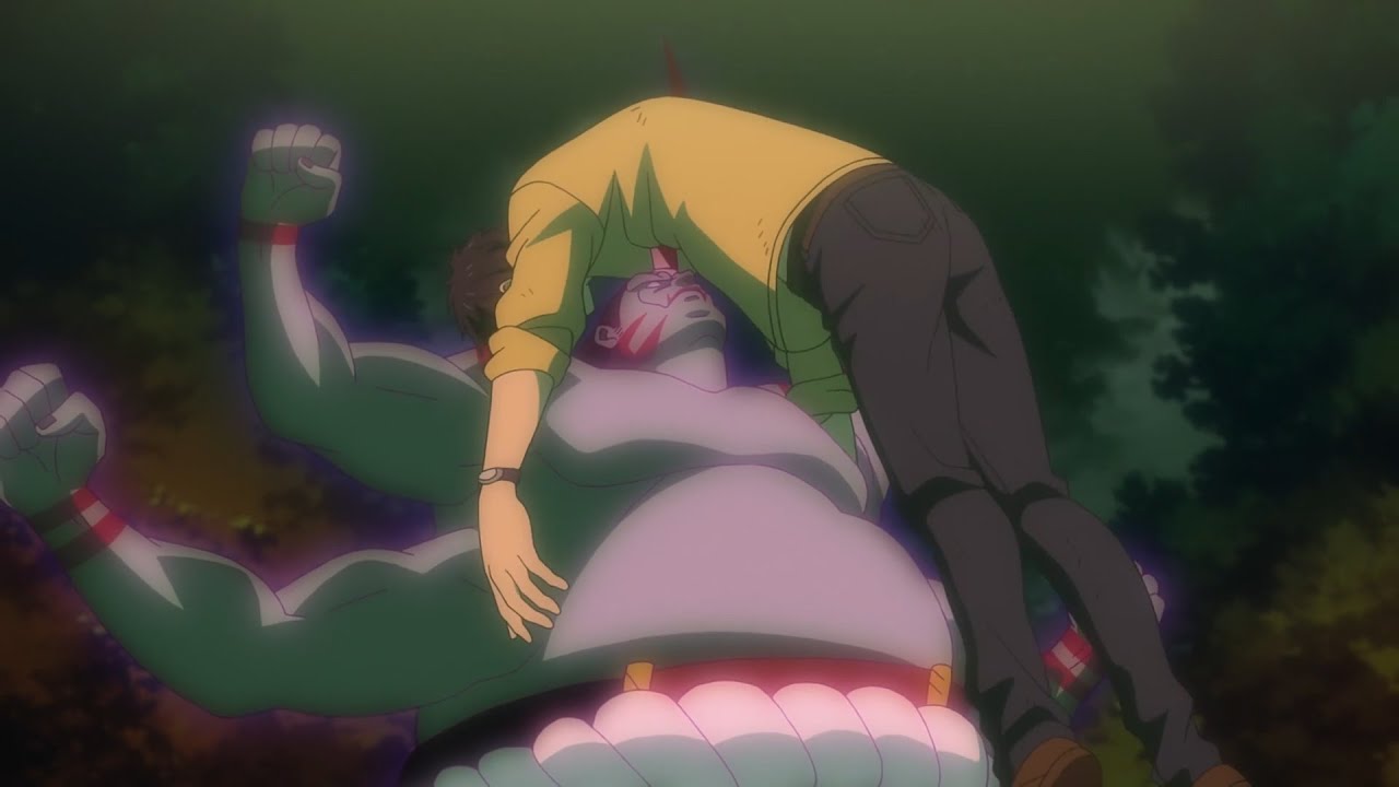 Kurou was pierced by a sumo demon Ep 1 [ In/Spectre Season 2 虚構推理 ]