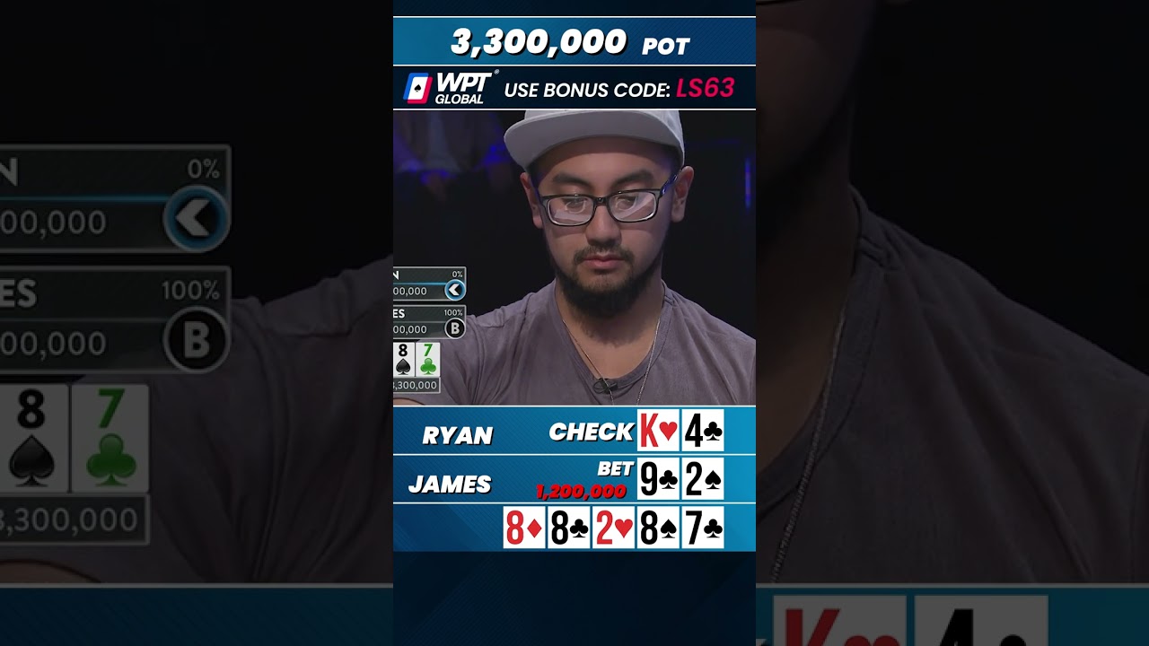 River Card Doesn't Help, But He Makes a Bet Anyway #shorts