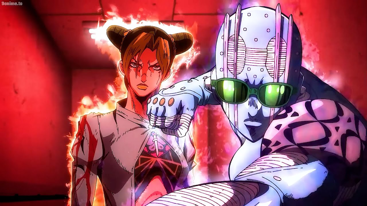 ジョジョ-Jolyne activates Stand for the first time and learns the secret of Jotaro
