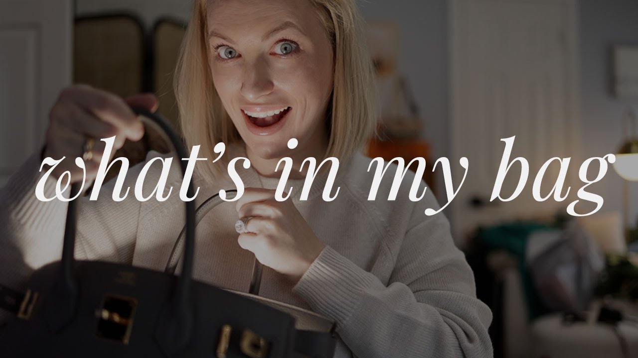 WHAT'S IN MY BAG ~ BIRKIN 30 ETAIN ROSE GOLD HW ~ VLOG