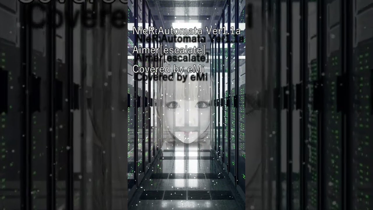 「NieR:Automata Ver1.1a」OP 【Aimer】「escalate」covered by eMi エメ  エスカレート【歌ってみた】 #Shorts