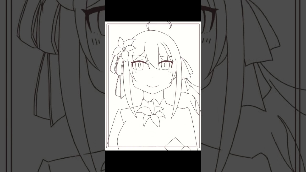 【お絵描き】スパイ教室　リリィ　#shorts