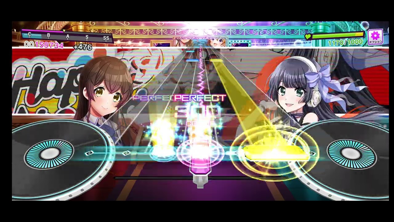 【D4DJ】Maihime(expert/13)を左手三本指で