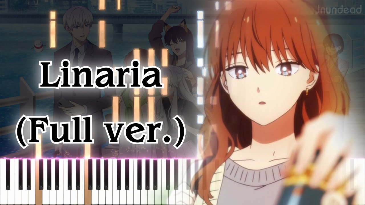 [Koori Zokusei Danshi to Cool na Douryou Joshi ED] Linaria (Full ver.) Piano Arrangement