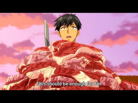 Feru eating too much | Tondemo Skill de Isekai Hourou Meshi [とんでもスキルで異世界放浪メシ] Episode 2 ᴴᴰ