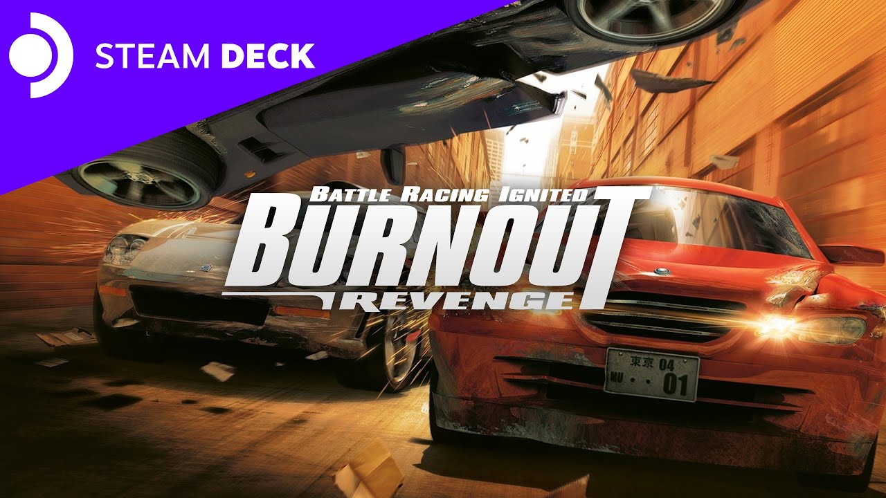 Burnout Revenger PS2 - Race and Eliminator Mode on Steam Deck