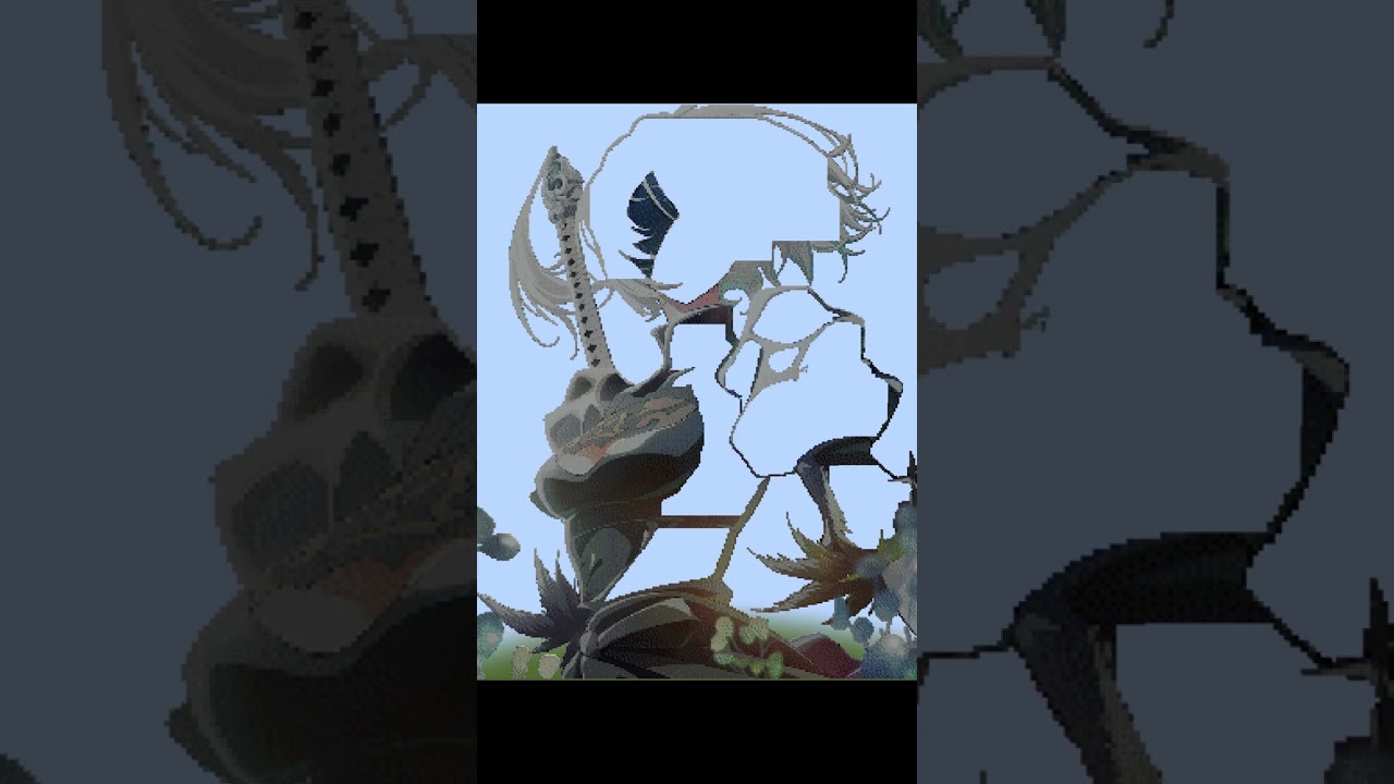 Nier: Automata Ver1.1a | 2b in Minecraft