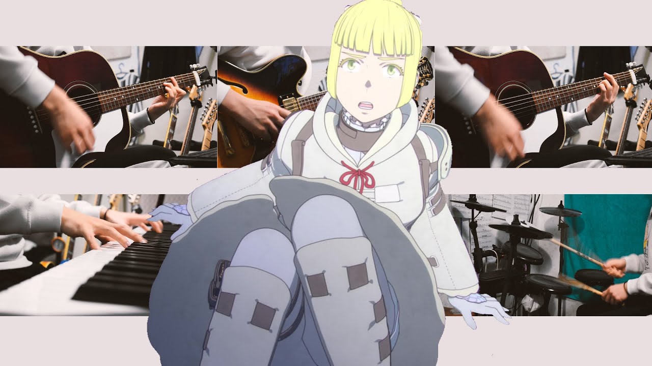 ヨルシカ「テレパス」をひとりぼっちで全パート演奏してみた【大雪海のカイナOP】