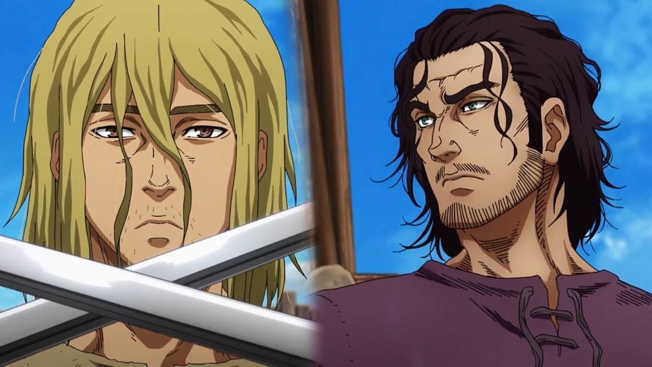 Thorfinn saves Einar from being killed | Snake's First Apparition!!