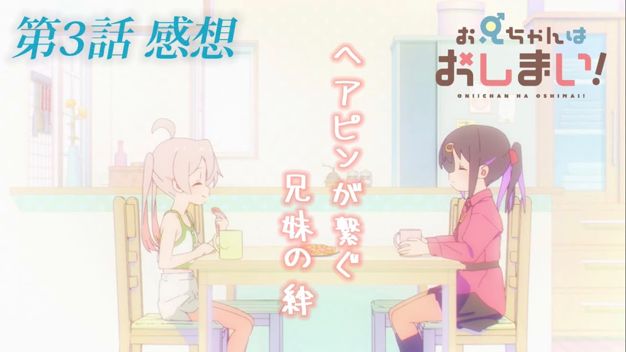 しんみりくるいい話…脚本の構成が上手すぎる『お兄ちゃんはおしまい！ 3話』感想