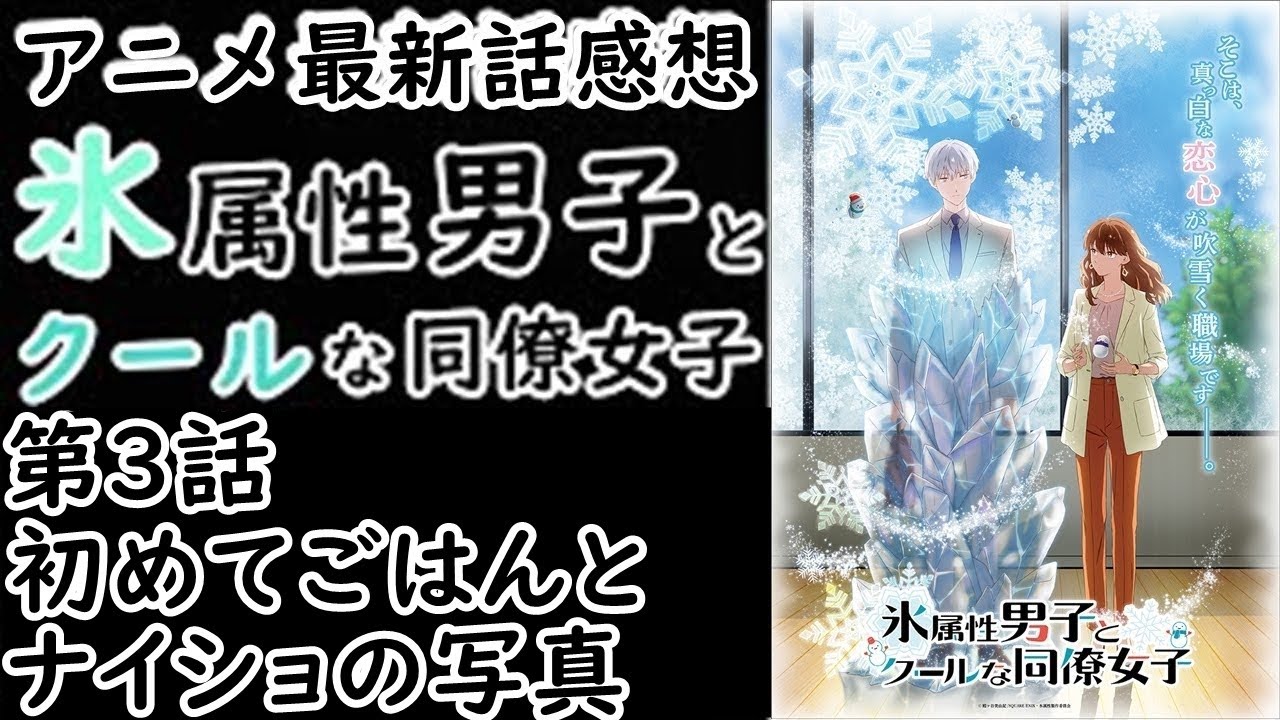 【感想】何なんだこの可愛い生物たちは【氷属性男子とクールな同僚女子】【レビュー】