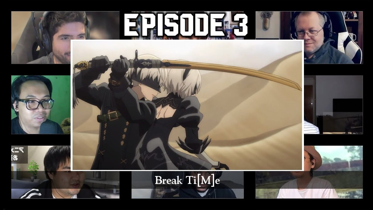 NieR:Automata Ver1.1a Episode 3 - Reaction Mashup ニーア オートマタ