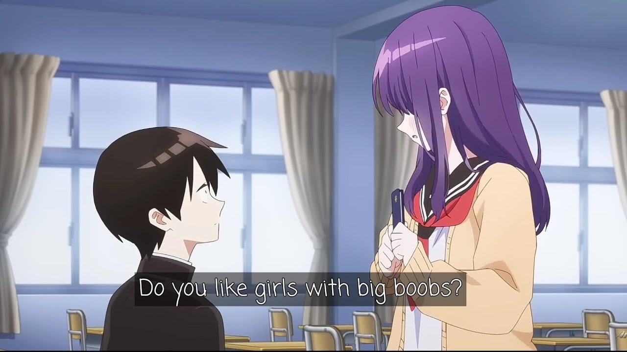 Kubo-san asks Shiraishi-kun if he likes Big Boobs 😳😏 ~ Kubo Won't Let Me Be Invisible EP3
