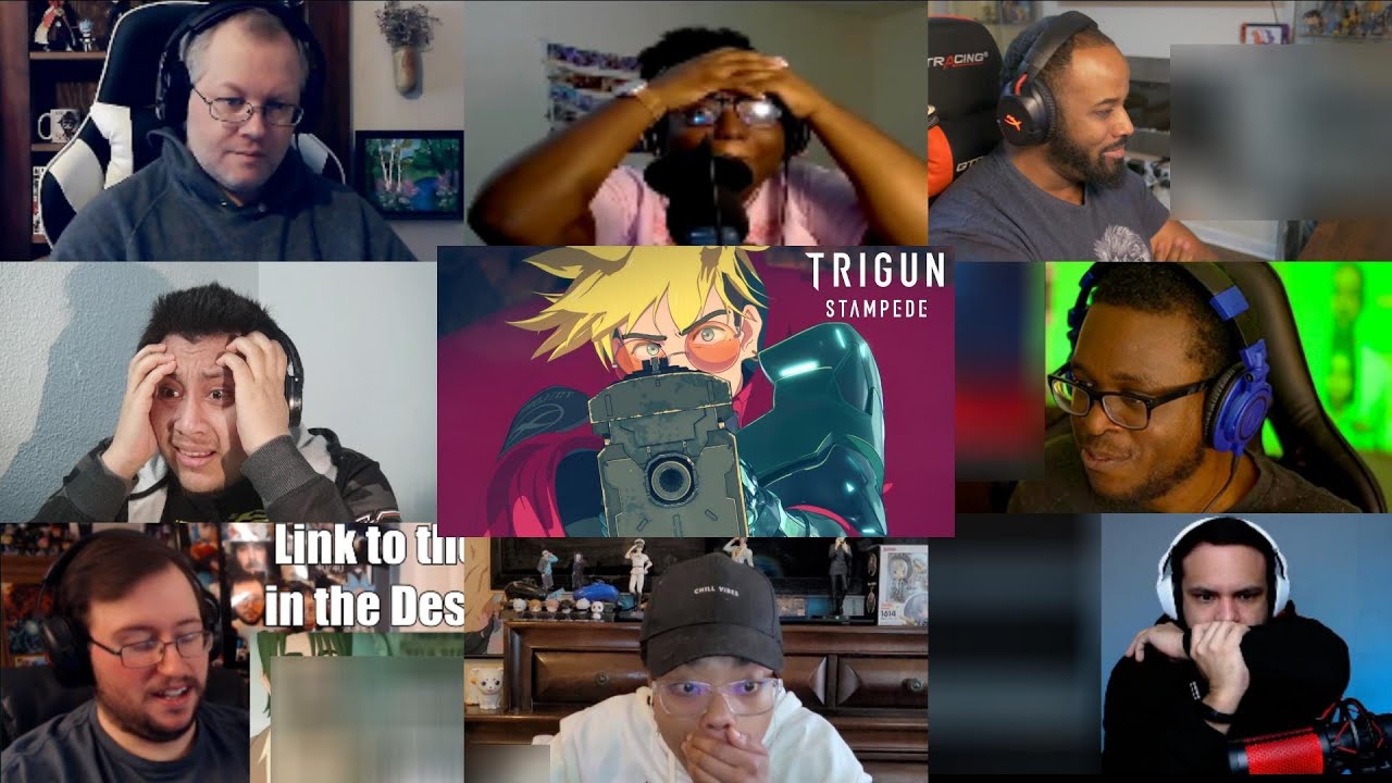 【海外の反応】TRIGUN STAMPEDE 3話 TRIGUN STAMPEDE Episode 3 Reaction Mashup