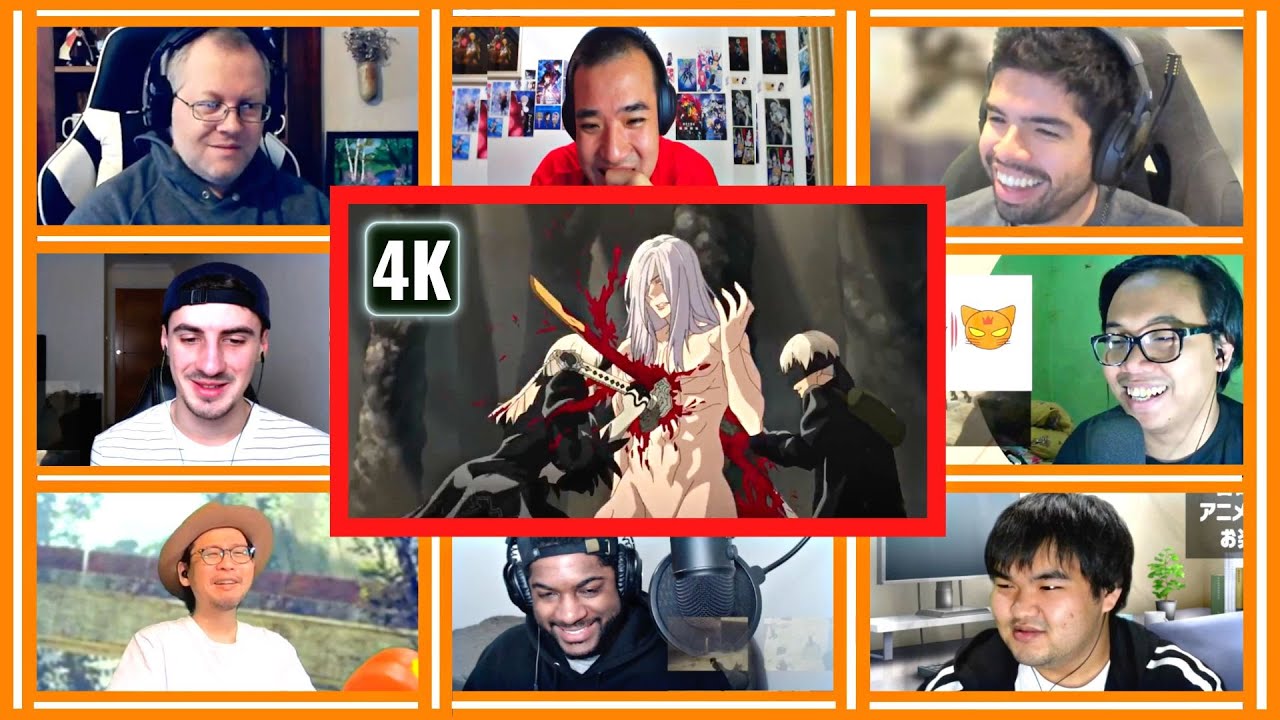 Nier: Automata Ver1.1a Episode 3 Reaction Mashup | Nier Automata Episode 3 Reaction Mashup
