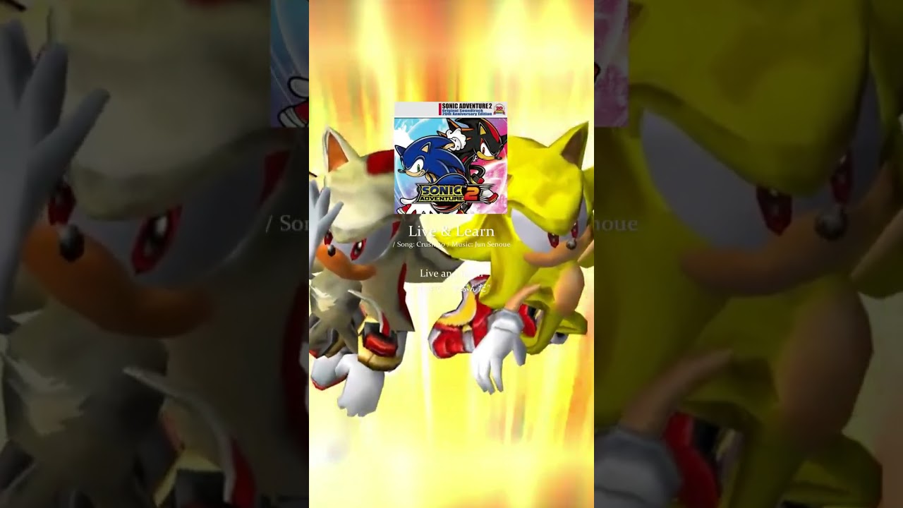 【ソニック神曲】Live&Learn - Sonic Adventure 2【BGM和訳】#shorts