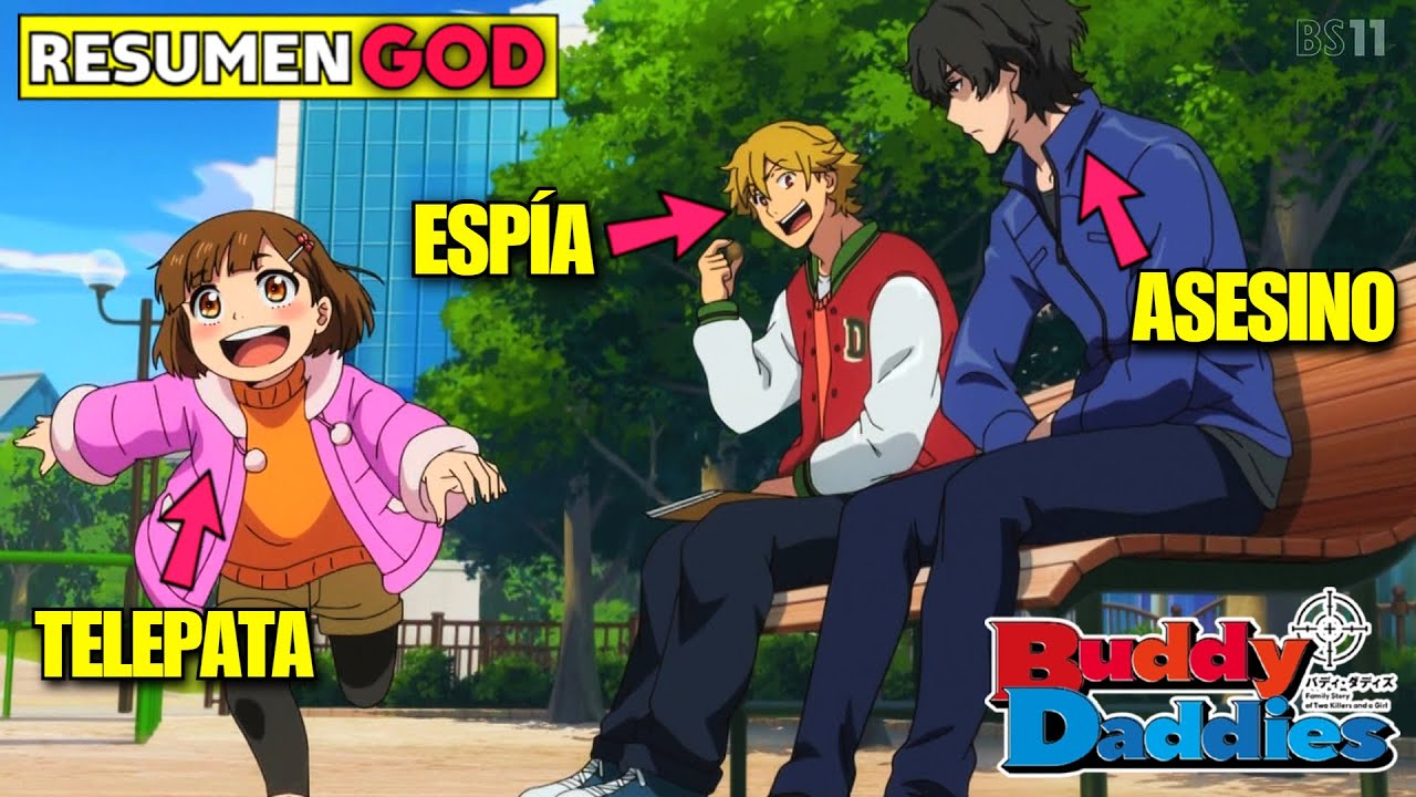 😍El primer DÍA FAMILIAR de esta FAMILIA de ESPÍAS (EMOTIVO💕) | Buddy Daddies Capítulo 3 Resumen