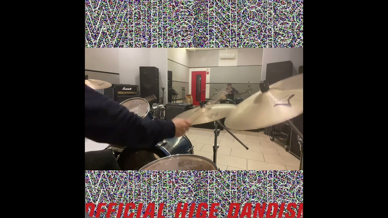 ホワイトノイズ　Official髭男dism        『東京リベンジャーズ』“聖夜決戦編”のOP主題歌）　YAMAHA  EAD10でドラム録音