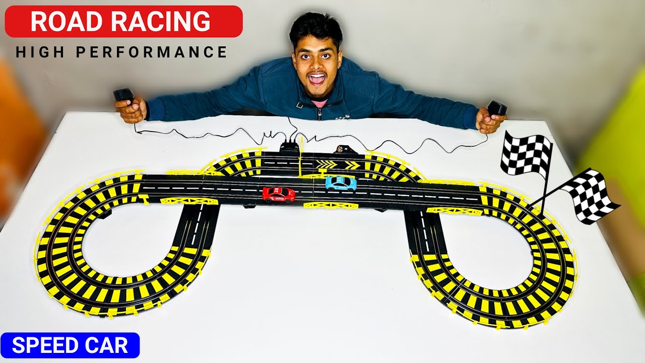 Best Toy Gift//Road Racing Parallel track high speed card