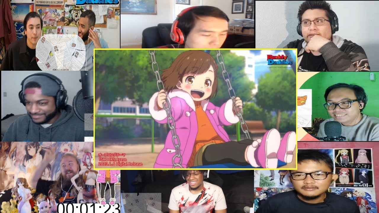 Buddy Daddies Opening Reaction Mashup | バディダディ OP リアクション