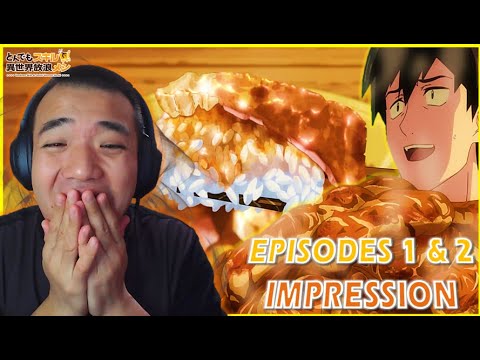 FOOD PORN😋 | Campfire Cooking in Another World with My Absurd Skill Episode 1 & 2 REACTION [とんでもスキル]