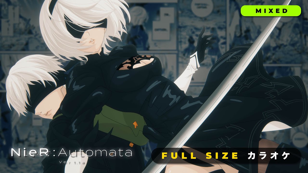 カラオケ · escalate オフボーカル · NieR:Automata Ver1.1a OP ·「ニーアオートマタ op」· Instrumental Full Size Cover