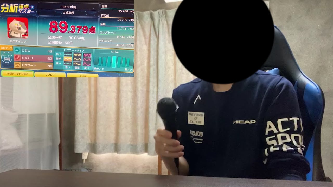 1回ガチで真剣に歌ってみた