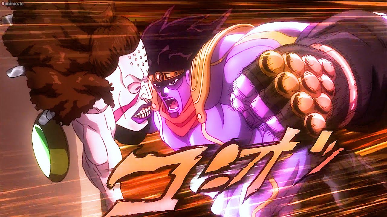 ジョジョ-承太郎 は ジョセフ の失った腕を復讐する|Jotaro avenges Joseph's lost arm