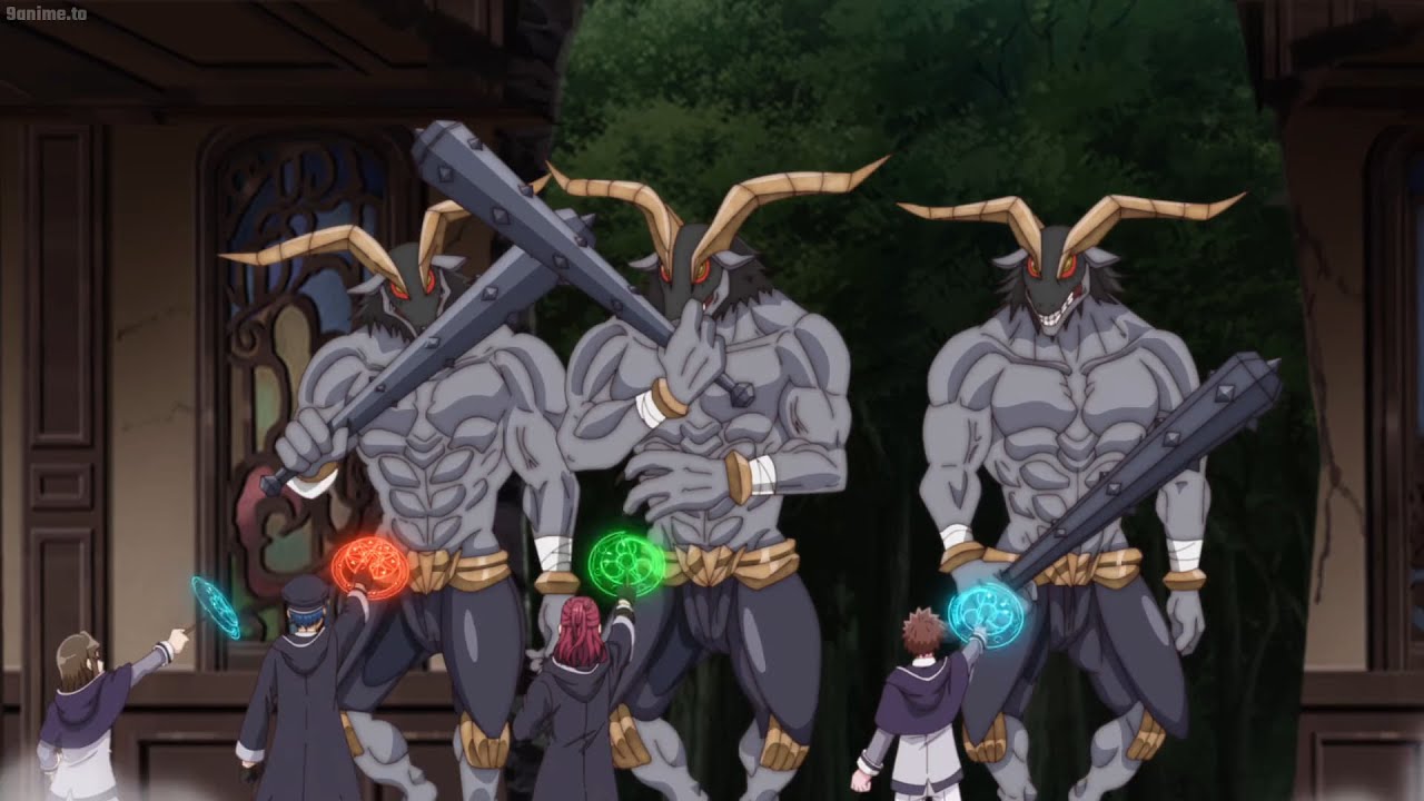 The ceremony was interrupted by the assault of demons| Saikyou Onmyouji no Isekai Tenseiki Ep3