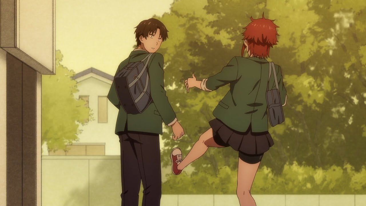 Tomo beats the pulp out of Jun | Tomo chan is a girl | トモちゃんは女の子! | 2023 anime