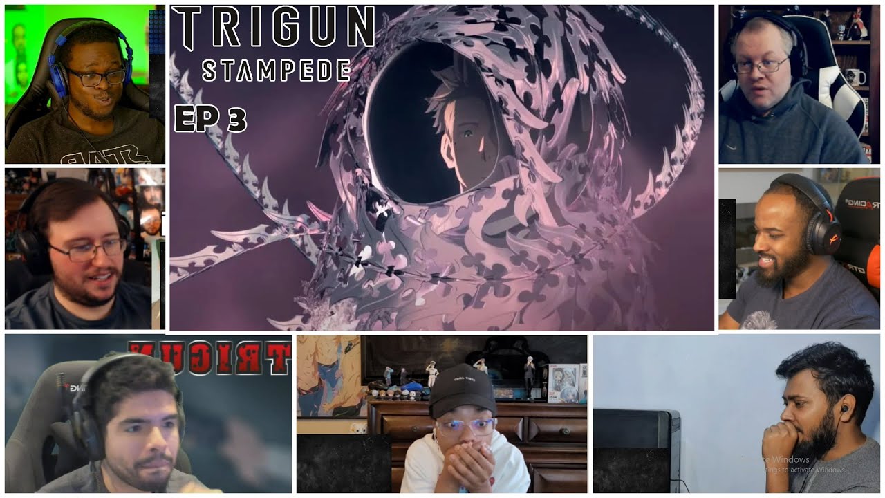 TRIGUN STAMPEDE EPISODE 3 | REACTION MASHUP