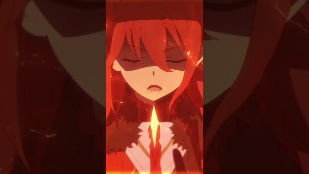 ミィの【ボルケーノ・エクスプロージョン】―『痛いのは嫌なので防御力に極振りしたいと思います。2』第3話ハイライト #shorts